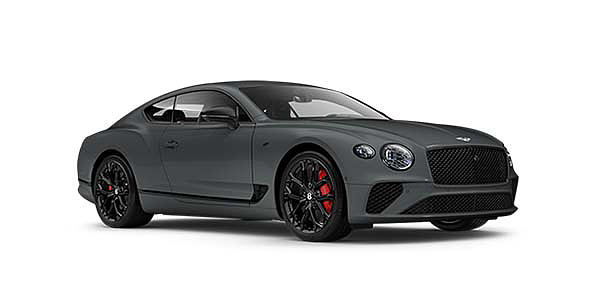 Bentley Leicester Bentley Continental GT S front three quarter in Cambrian Grey paint