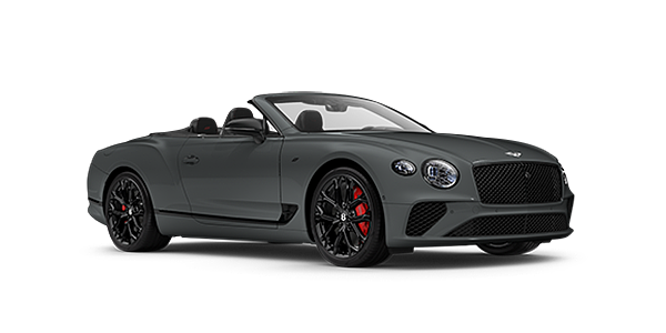 Bentley Leicester Bentley Continental GTC S front three quarter in Cambrian Grey paint