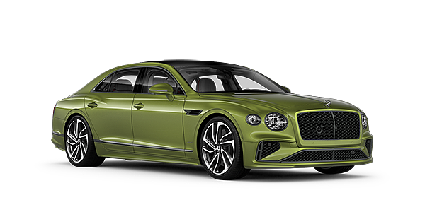 Bentley Leicester New Bentley Flying Spur Speed v8 hybrid sedan in Tourmaline green paint