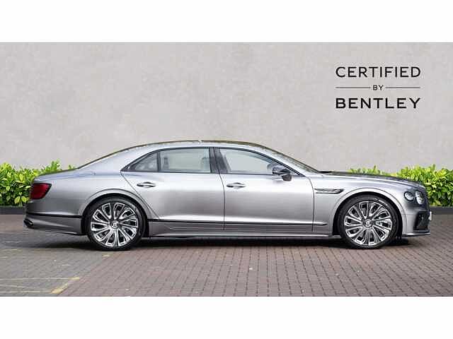 4:Bentley Flying Spur Mulliner V8 Hybrid, Saloon, Silver Tempest, Bentley Leicester